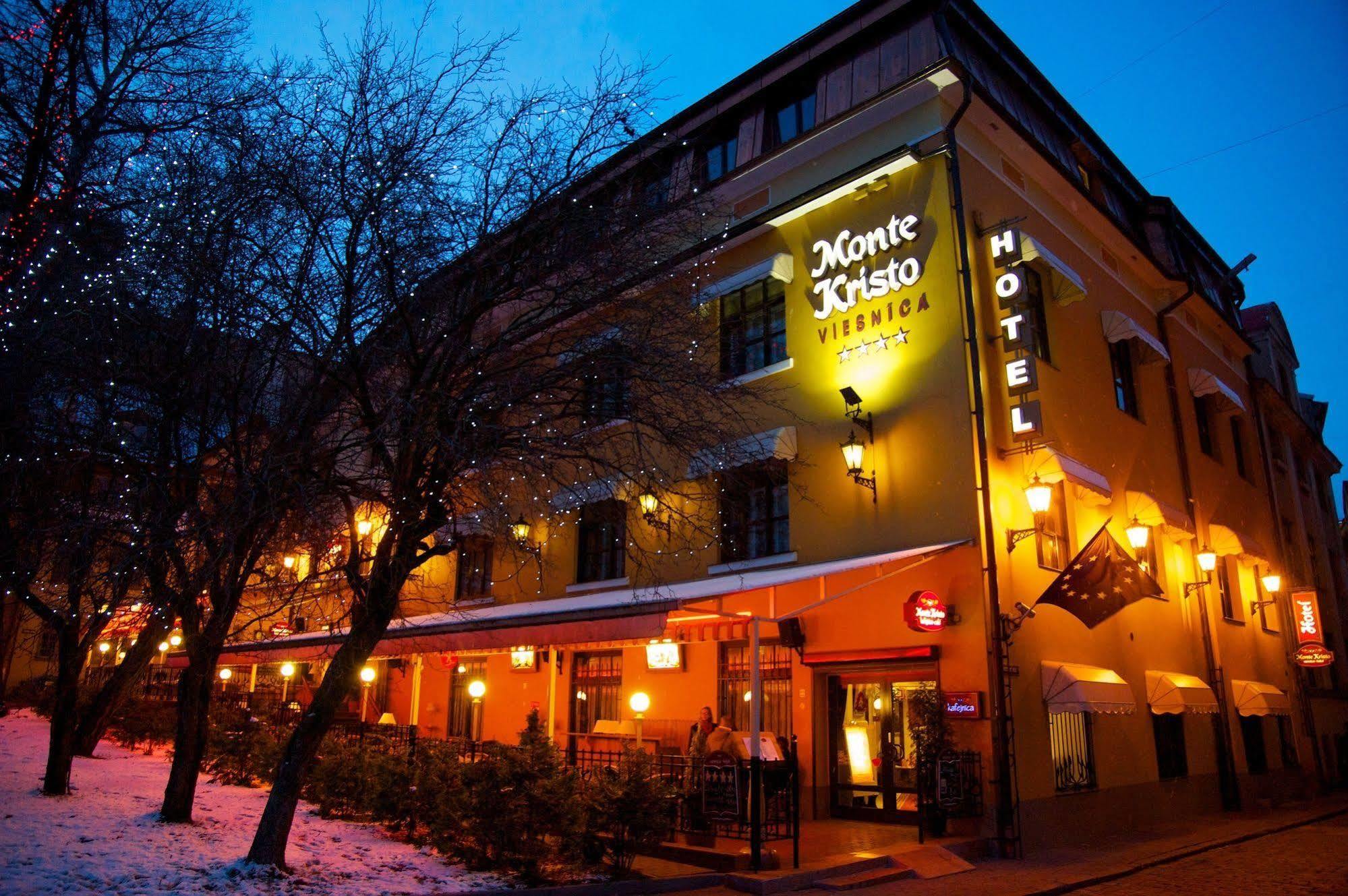 บูทิก โฮเต็ล มอนเต คริสโต Hotel รีกา ภายนอก รูปภาพ